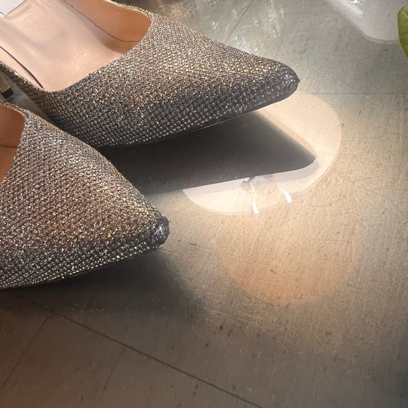 Gorgeous Jimmy Choo Light Bronze Glitter Heels size 8/38.5 in original box - Picture 8 of 9